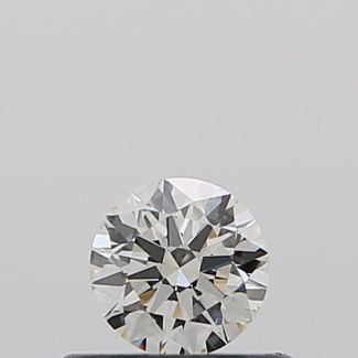 0.30 Carat Round I VS1 EX GIA Natural Diamond