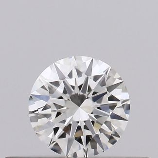 0.23 Carat Round G VVS2 VG EX GIA Natural Diamond