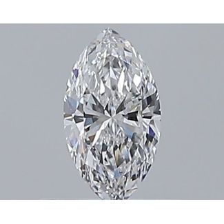 0.3 Carat Marquise D VVS2 - EX VG GIA Natural Diamond