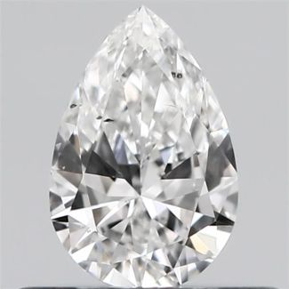 0.30 Carat Pear F SI1 - VG GIA Natural Diamond