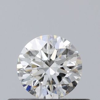 0.3 Carat Round H VVS1 EX GIA Natural Diamond