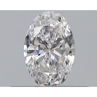 0.3 Carat Oval D VS1 - EX VG GIA Natural Diamond