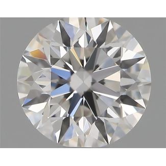 0.45 Carat Round E VS1 EX GIA Natural Diamond