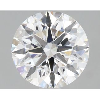 1.3 Carat Round D VVS2 EX GIA Natural Diamond