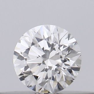 0.18 Carat Round E SI2 EX GIA Natural Diamond