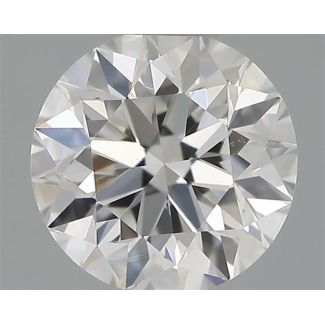 0.40 Carat Round F VS1 VG GD GIA Natural Diamond