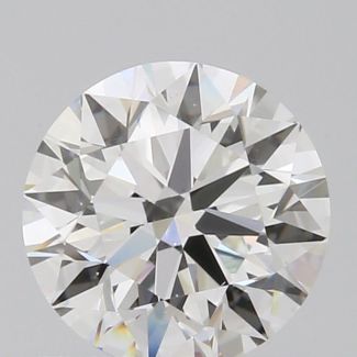 0.9 Carat Round H VS2 EX GIA Natural Diamond