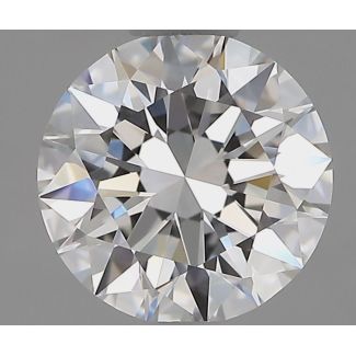 1.31 Carat Round F VVS2 EX GIA Natural Diamond