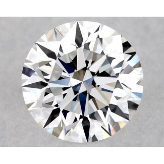 0.56 Carat Round D VVS1 EX GIA Natural Diamond