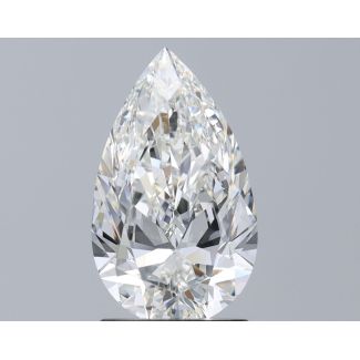 1.7 Carat Pear H VVS2 - EX VG GIA Natural Diamond