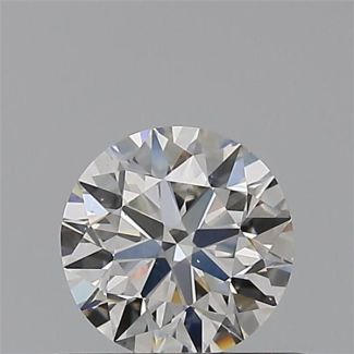 0.45 Carat Round H VS2 EX GIA Natural Diamond