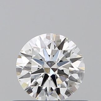 0.5 Carat Round F VS2 EX GIA Natural Diamond