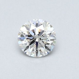 0.41 Carat Round G VS2 VG EX GIA Natural Diamond