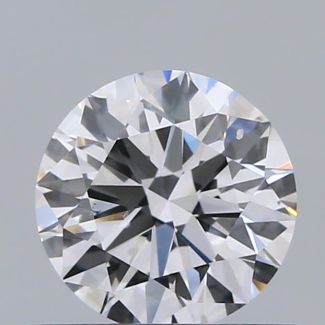 0.5 Carat Round D SI1 EX GIA Natural Diamond