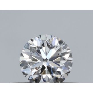 0.31 Carat Round F SI1 VG GIA Natural Diamond