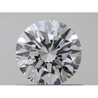 0.5 Carat Round F VVS2 EX GIA Natural Diamond