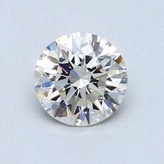 0.9 Carat Round I VVS2 VG EX GIA Natural Diamond