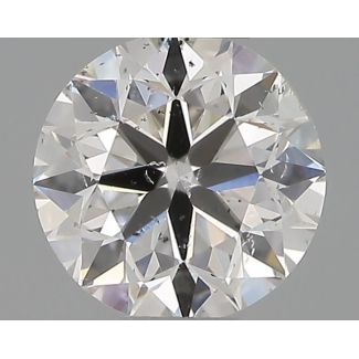 0.30 Carat Round G SI1 VG EX GIA Natural Diamond