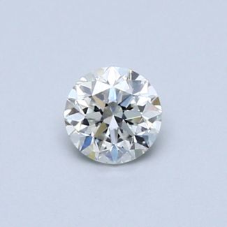 0.4 Carat Round H VVS2 GD VG GIA Natural Diamond