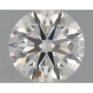 0.8 Carat Round H VVS2 EX GIA Natural Diamond