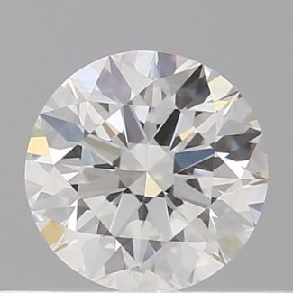 0.46 Carat Round E IF EX VG GIA Natural Diamond