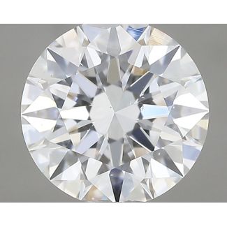 1.0 Carat Round E VS2 EX VG GIA Natural Diamond