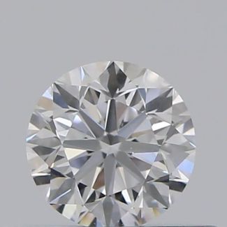 0.31 Carat Round D VS2 VG EX GIA Natural Diamond