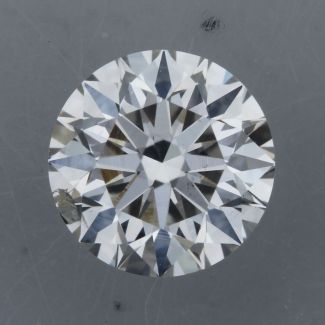 0.51 Carat Round G SI2 VG EX GIA Natural Diamond