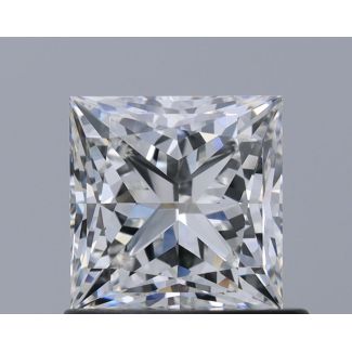 0.9 Carat Princess H VVS2 - EX GIA Natural Diamond