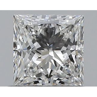 0.53 Carat Princess G VS1 - EX VG GIA Natural Diamond