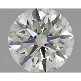 0.70 Carat Round H VS2 EX VG GIA Natural Diamond