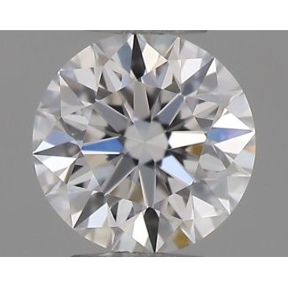 0.22 Carat Round D IF EX GIA Natural Diamond