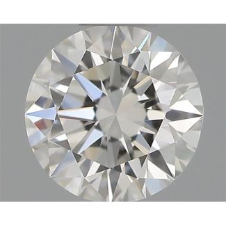 0.30 Carat Round H VVS2 EX GIA Natural Diamond