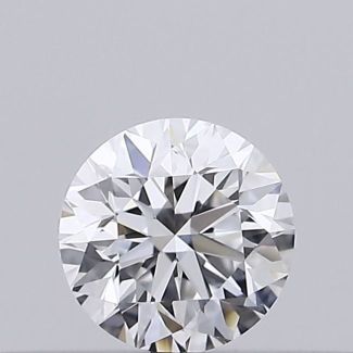 0.23 Carat Round D SI1 VG EX GIA Natural Diamond