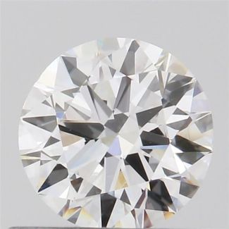 0.50 Carat Round D VVS2 VG GD GIA Natural Diamond