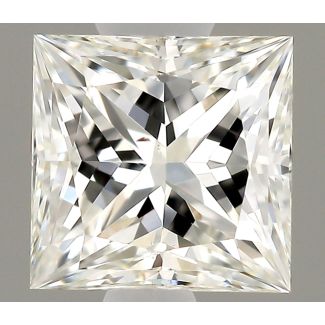 0.41 Carat Princess H VS2 - EX VG GIA Natural Diamond