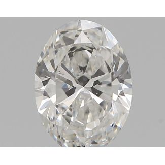 0.47 Carat Oval F VS2 - VG GIA Natural Diamond