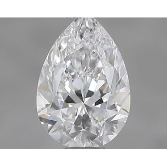 0.5 Carat Pear E VVS2 - VG GD IGI Natural Diamond