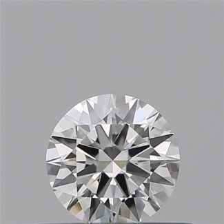 0.31 Carat Round F VVS2 EX IGI Natural Diamond