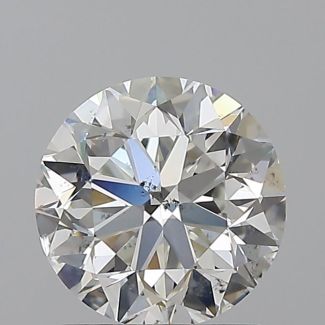 1.5 Carat Round H SI1 VG EX GIA Natural Diamond