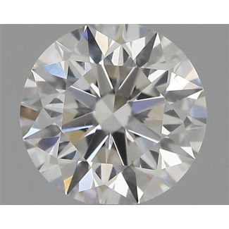 0.41 Carat Round G VS2 EX GIA Natural Diamond