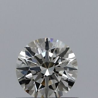 0.50 Carat Round K SI1 VG EX GIA Natural Diamond