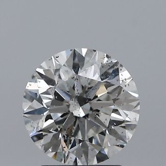 2.02 Carat Round F SI2 VG EX GIA Natural Diamond