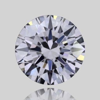 0.43 Carat Round H VVS2 EX GIA Natural Diamond