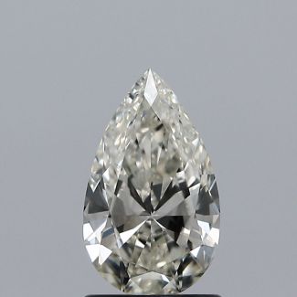 0.92 Carat Pear J VS2 - VG GIA Natural Diamond