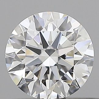 0.37 Carat Round D IF EX GIA Natural Diamond