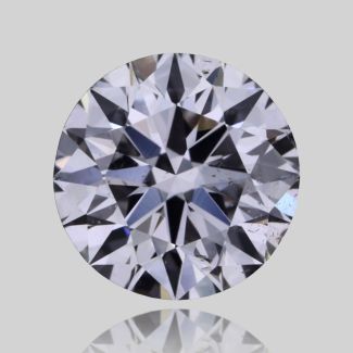 0.7 Carat Round E SI2 EX VG GIA Natural Diamond