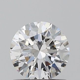 0.71 Carat Round D VS1 EX GIA Natural Diamond