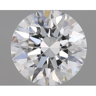 0.5 Carat Round E SI1 EX GIA Natural Diamond