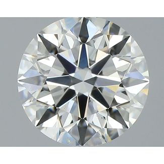 0.78 Carat Round G SI1 EX GIA Natural Diamond